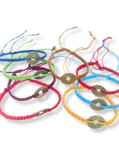 Bracelets d’amitié – Pièce Feng Shui porte-chance
