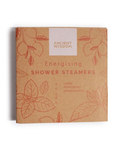 Pastilles de douche zen – Coffret «Énergisant»
