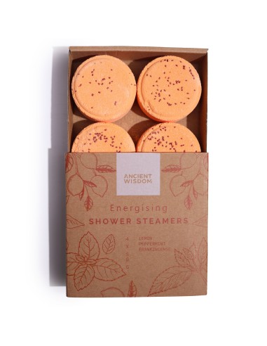 Pastilles de douche zen – Coffret «Énergisant»