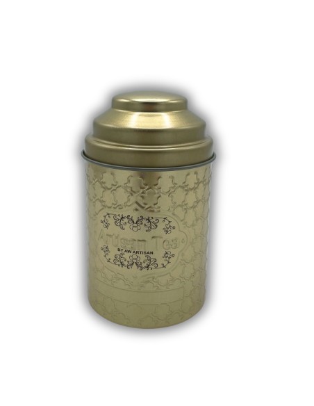 Boîte métallique avec couvercle bombé