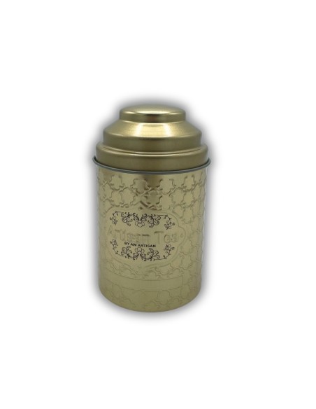 Boîte métallique avec couvercle bombé