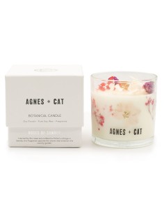 Agnes + Cat – Bougie botanique soja «Roses of Sawrey»