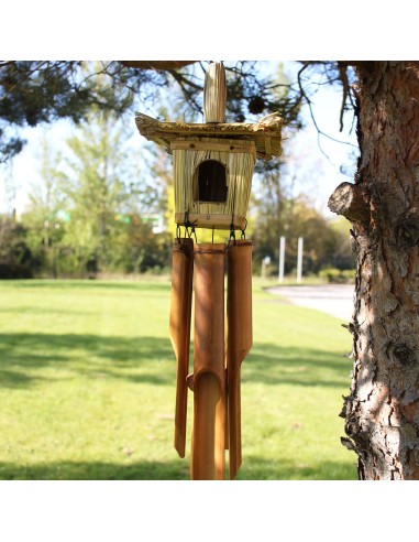 Maison décorative pour oiseaux – Bois zen