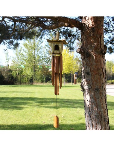 Maison décorative pour oiseaux – Bois zen