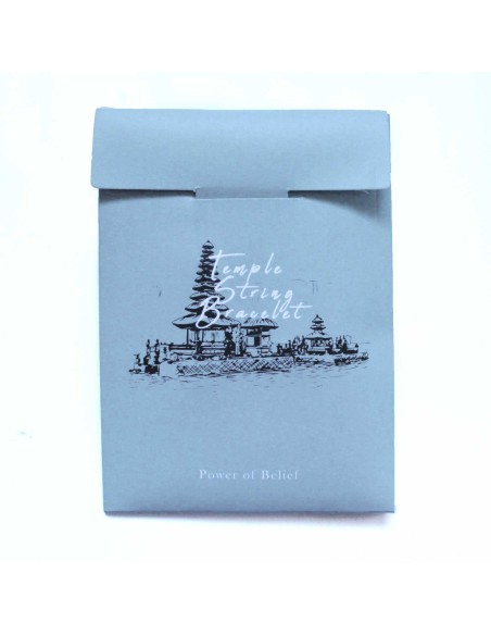 Bracelet temple en corde – Pouvoir de la croyance