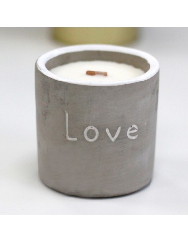 Bougie en pot – Love «Figue violette & cassis»