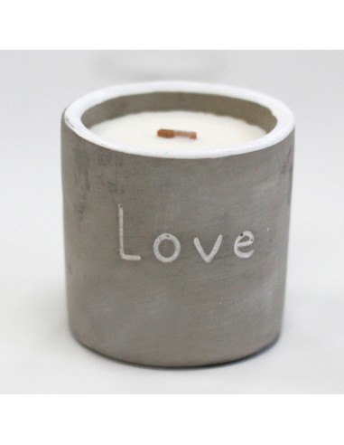 Bougie en pot – Love «Figue violette & cassis»