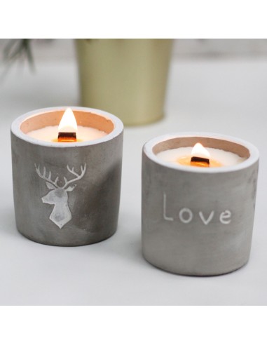 Bougie en pot – Love «Figue violette & cassis»