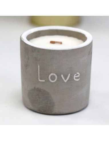 Bougie en pot – Love «Figue violette & cassis»