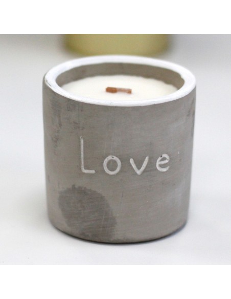 Bougie en pot – Love «Figue violette & cassis»