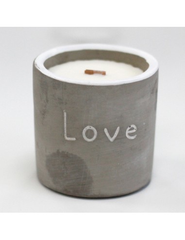 Bougie en pot – Love «Figue violette & cassis»