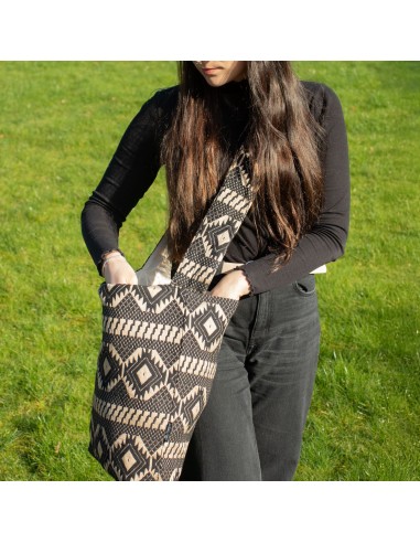 Sac tote jacquard naturel – Telar del Desierto