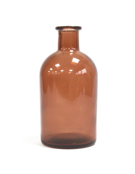 Flacon diffuseur rond – Verre ambré 250ml