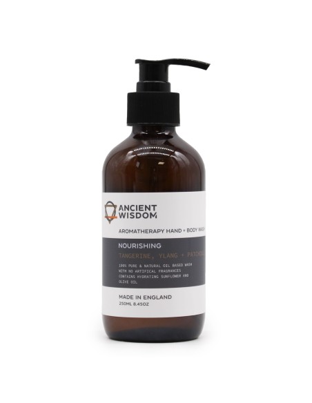 Gel lavant mains & corps – Mandarine, ylang-ylang & patchouli