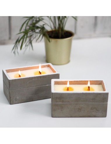Grande bougie en pot – Clou de girofle & santal sombre