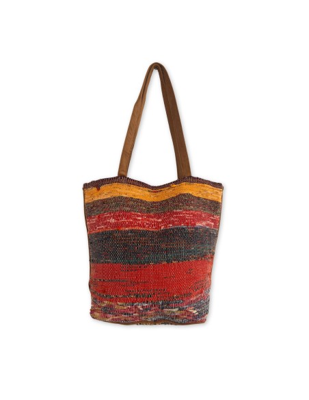 Grand sac en tapis recyclés – Crépuscule