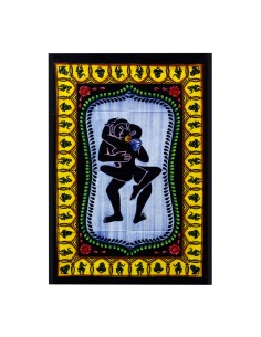 Tenture murale en coton – Art sacré Kamasutra