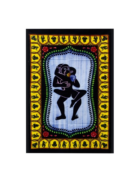 Tenture murale en coton – Art sacré Kamasutra