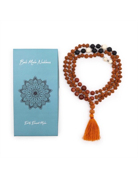 Collier mala balinais – Éléments de la Terre