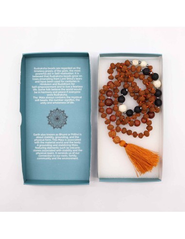 Collier mala balinais – Éléments de la Terre
