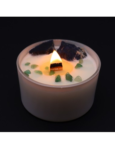 Bougie cristal chakra – Gorge
