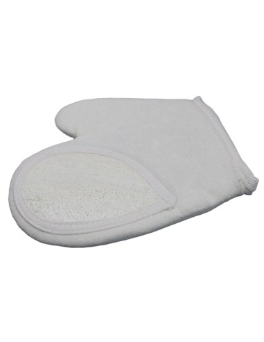 Gant exfoliant corporel naturel