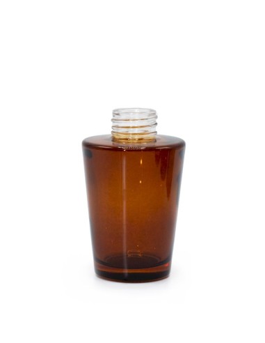 Flacon diffuseur en forme de vase – Verre ambré 100ml