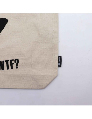 Sac cabas iconique en toile – Chat noir