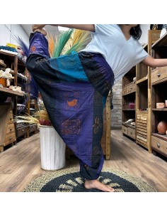 Pantalon yoga & festival – Aladdin Himalaya violet