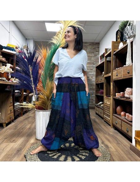 Pantalon yoga & festival – Aladdin Himalaya violet