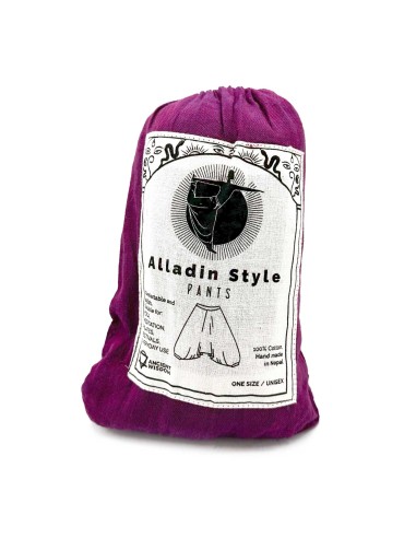 Pantalon yoga & festival – Aladdin Himalaya violet