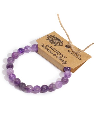 Bracelet énergétique en améthyste – Sérénité