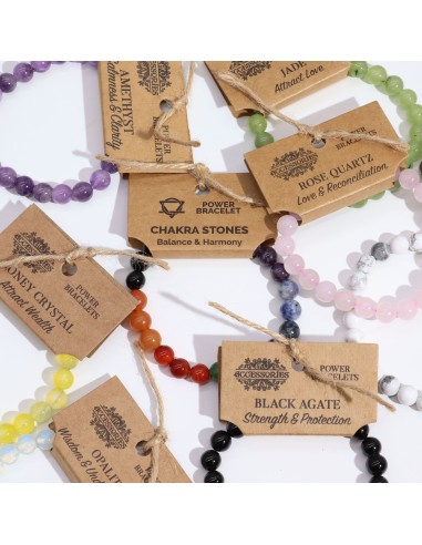 Bracelet énergétique en améthyste – Sérénité