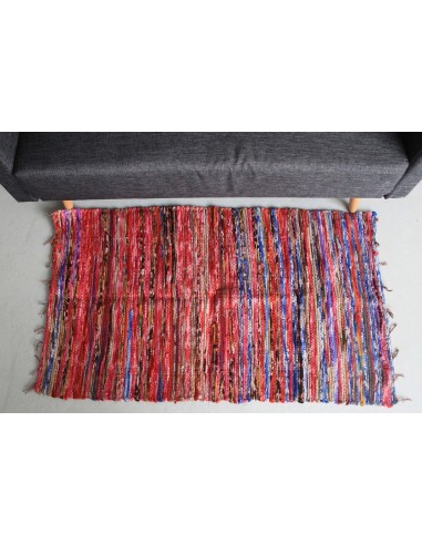 Tapis chiffon artisanal – Zen épuré