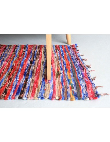 Tapis chiffon artisanal – Zen épuré