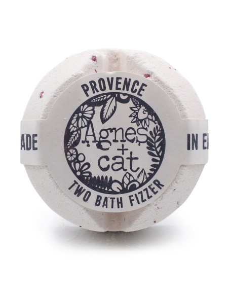 Agnes + Cat – Bombe de bain effervescente «Provence»