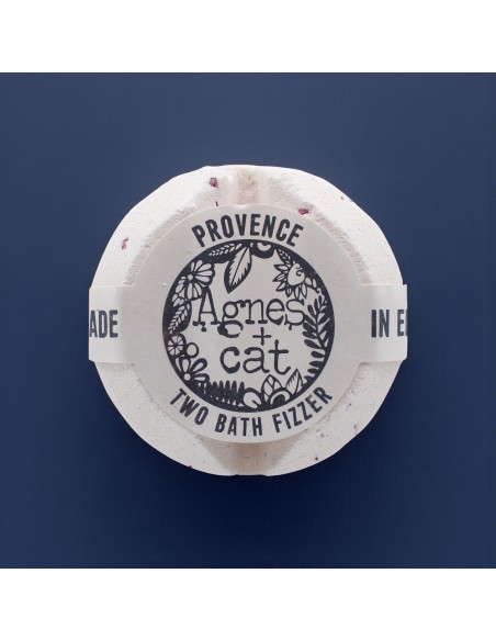 Agnes + Cat – Bombe de bain effervescente «Provence»