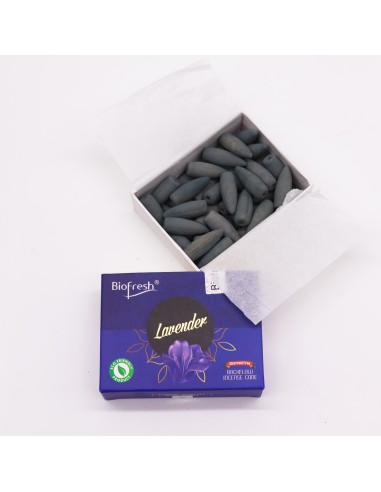 Cônes d’encens à reflux Biofresh – Lavande (40 cônes)