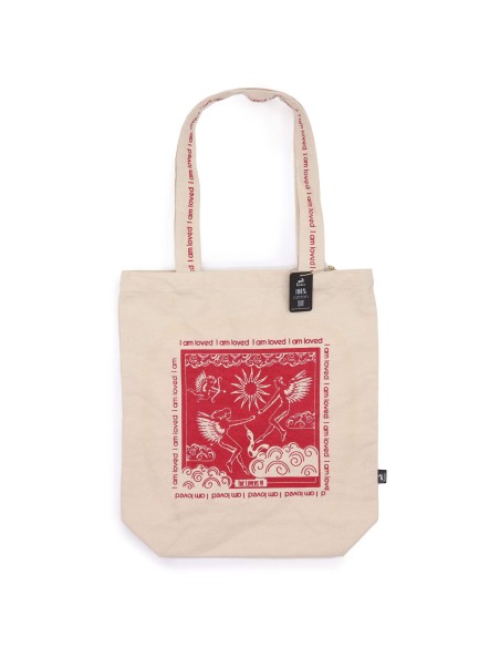 Sac en coton Hop Hare – «Je suis aimée»