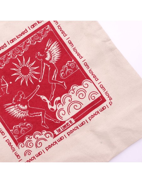 Sac en coton Hop Hare – «Je suis aimée»