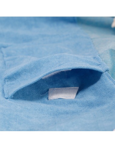 Serviette?paréo en coton – Bleu ciel