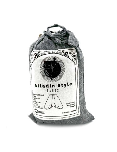 Pantalon yoga & festival – Aladdin Himalaya gris