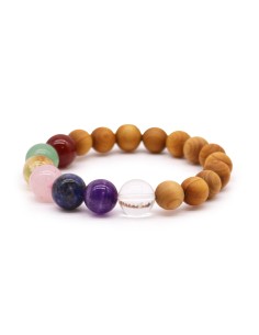 Bracelet cèdre – 7 chakras