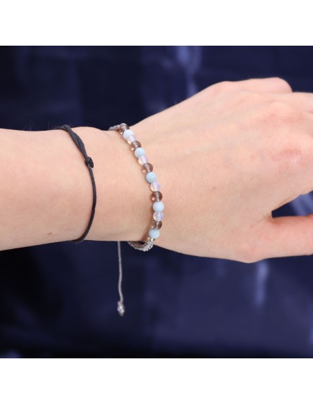 Bougie zodiac en cristal & bracelet – Cancer