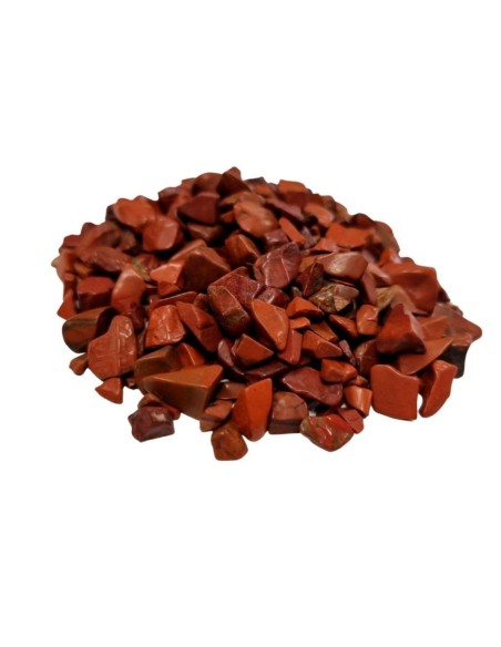 Éclats de jaspe rouge – Vitalité zen