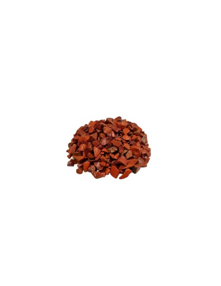 Éclats de jaspe rouge – Vitalité zen