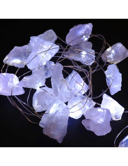 Guirlande de pierres – Cristal de roche