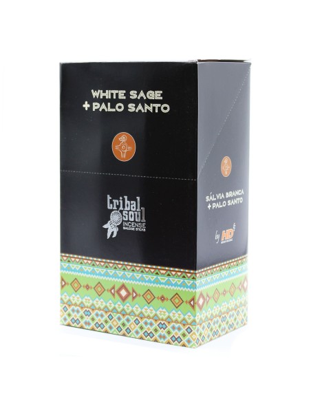 Encens Tribal Soul – Sauge blanche & Palo Santo