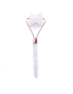 Rouleau facial en cristal de roche – Soin zen