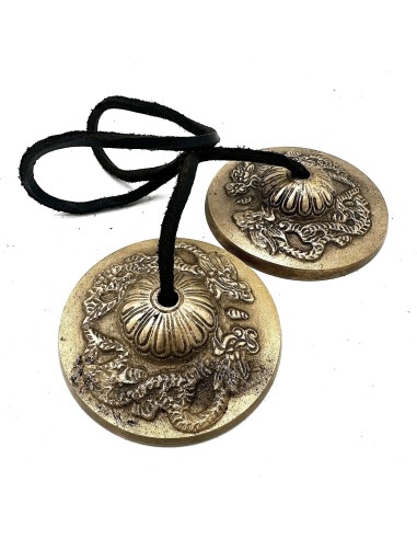 Tingshas tibétaines – Dragon sacré